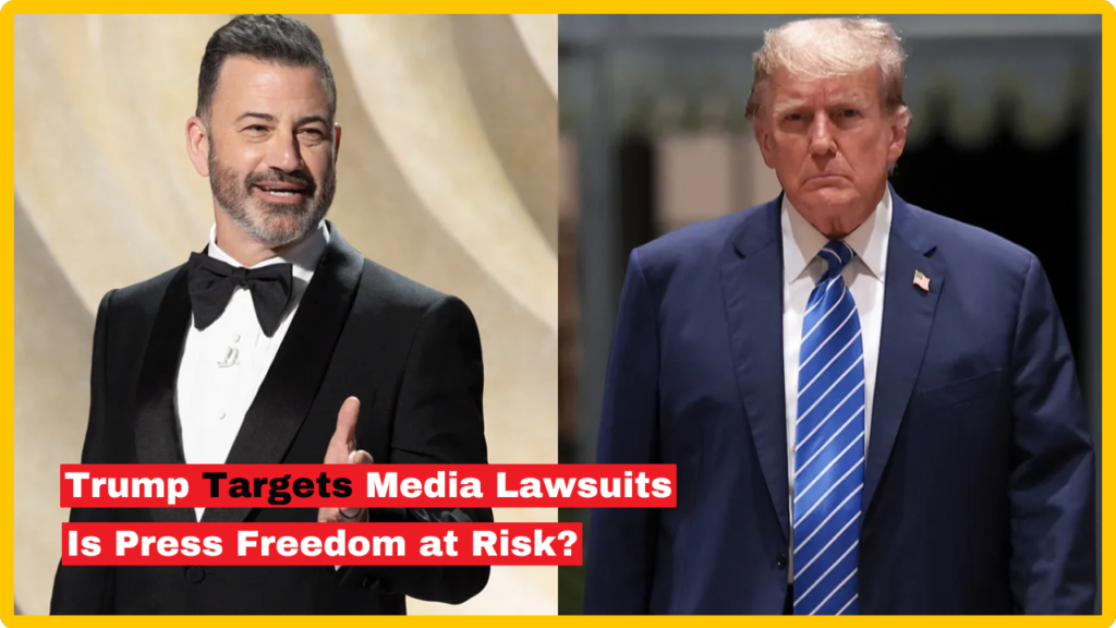 Trump media lawsuits press freedom 2026