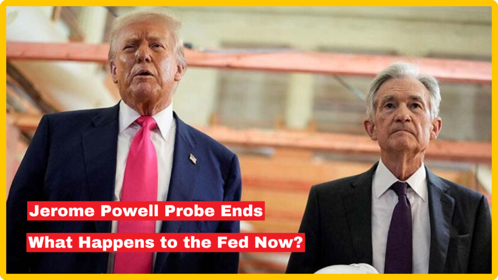 DOJ closes Federal Reserve investigation Powell
