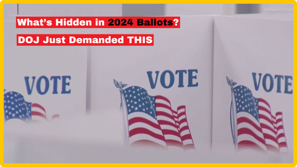 DOJ Demands 2024 Detroit Ballots