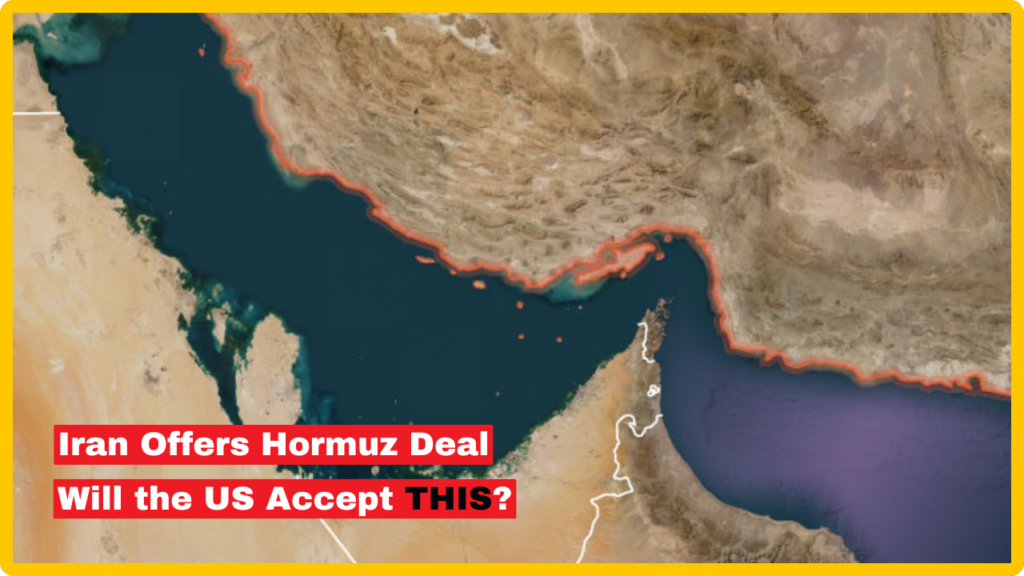 Iran Offers to open Strait of Hormuz If US Lifts Blockade
