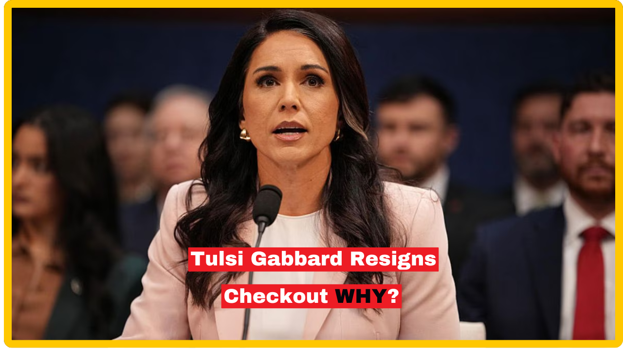 Tulsi Gabbard Resigns