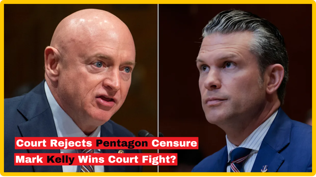 Mark Kelly Pentagon Lawsuit